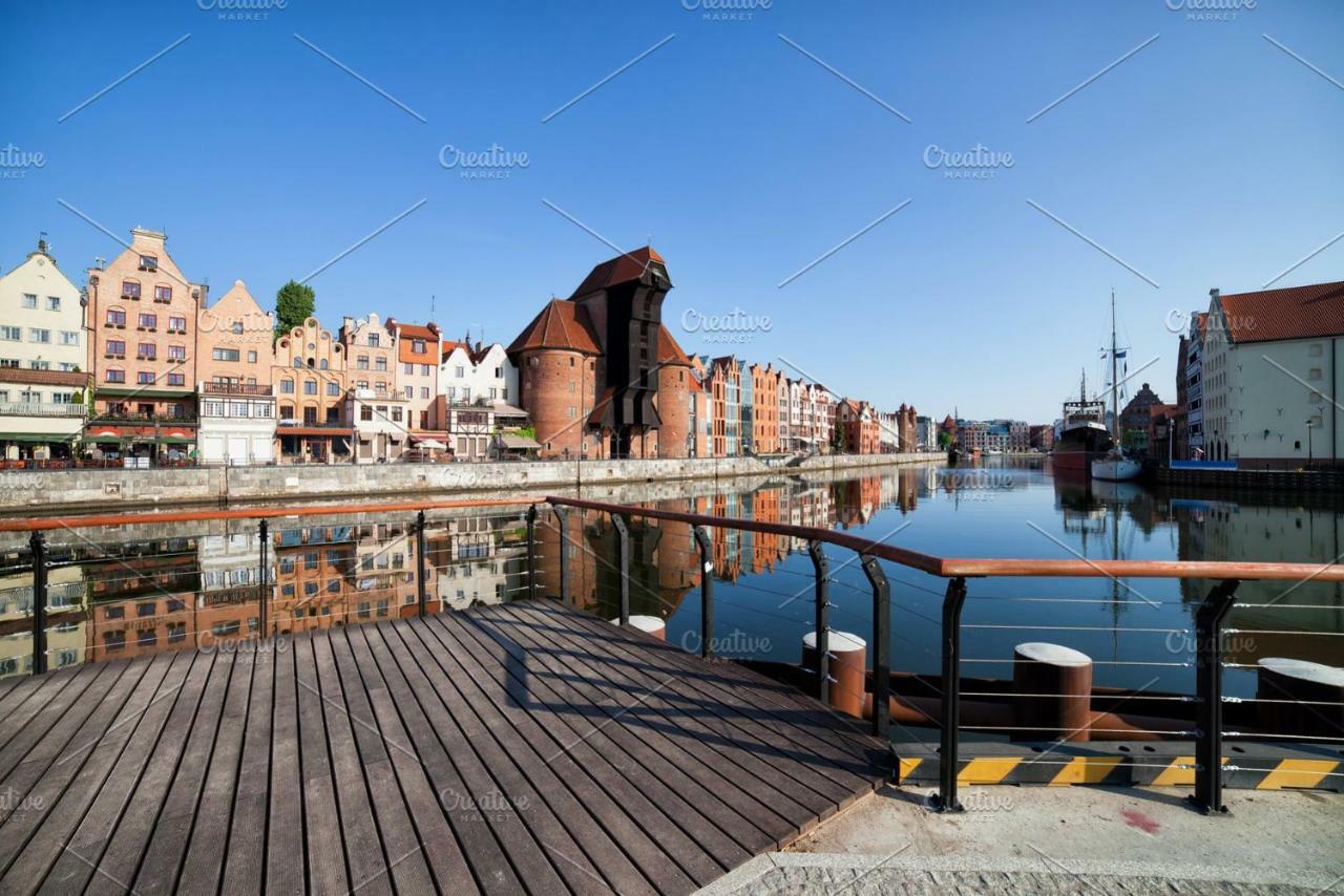 Apartament Blisko Starowki, Apartment Near To Old Town Gdańsk Exterior foto